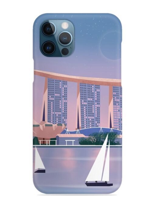 Singapore Scenery Architecture Snap Case for Apple Iphone 12 Pro Max Zapvi