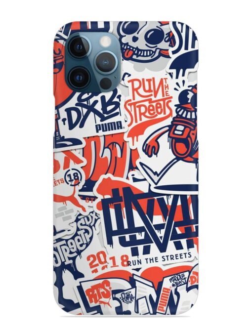 Run The Street Snap Case for Apple Iphone 12 Pro Max Zapvi