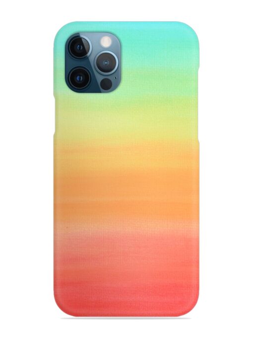 Background Sky Watercolor Snap Case for Apple Iphone 12 Pro Max Zapvi