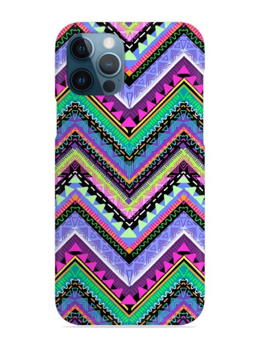 Tribal Aztec Print Snap Case for Apple Iphone 12 Pro Max Zapvi