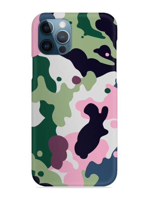 Seamless Funky Camouflage Snap Case for Apple Iphone 12 Pro Max Zapvi