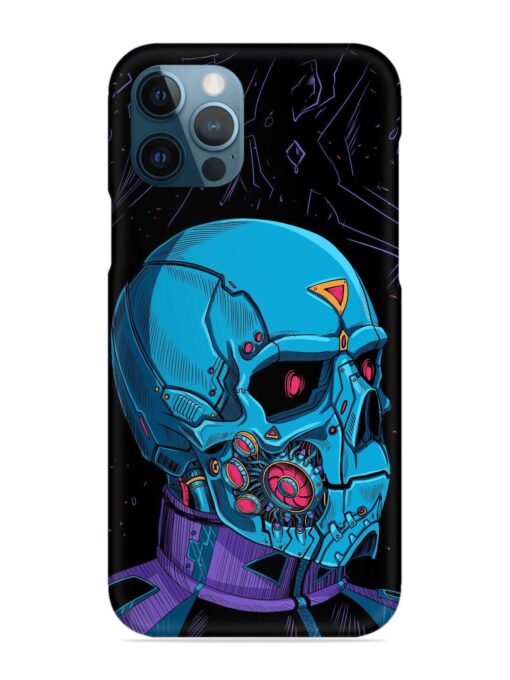 Skull Robo Vector Snap Case for Apple Iphone 12 Pro Max Zapvi