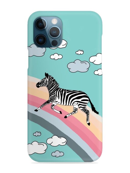 Running Zebra Snap Case for Apple Iphone 12 Pro Max Zapvi