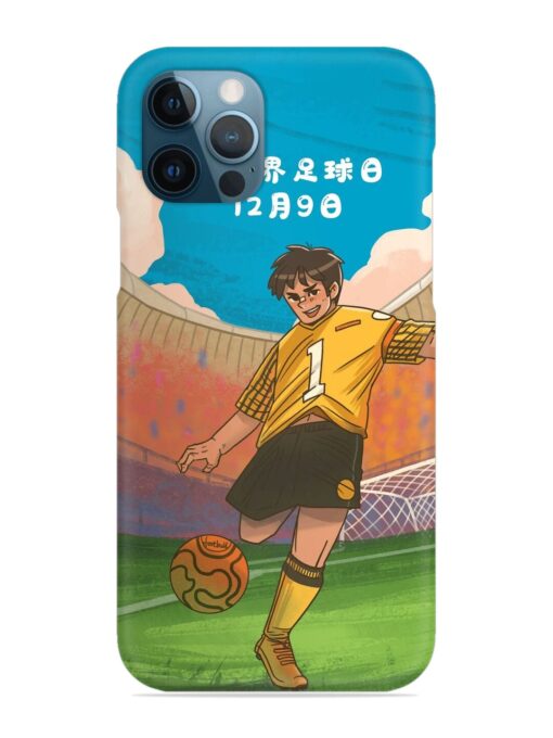 Soccer Kick Snap Case for Apple Iphone 12 Pro Max Zapvi