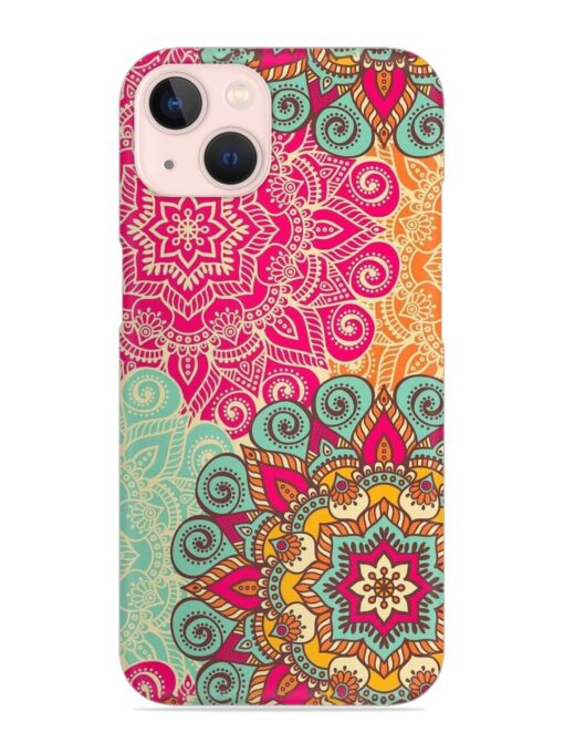 Mandala Seamless Snap Case for Apple Iphone 13 Zapvi