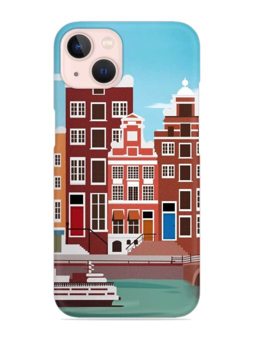 Scenery Architecture Amsterdam Landscape Snap Case for Apple Iphone 13 Zapvi