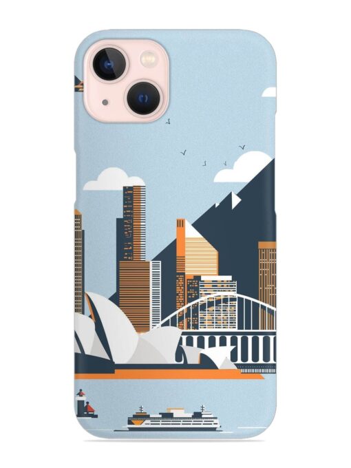 Sydney Opera Landscape Snap Case for Apple Iphone 13 Zapvi