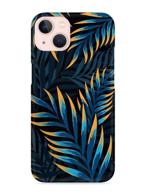 Abstract Leaf Art Snap Case for Apple Iphone 13 Zapvi