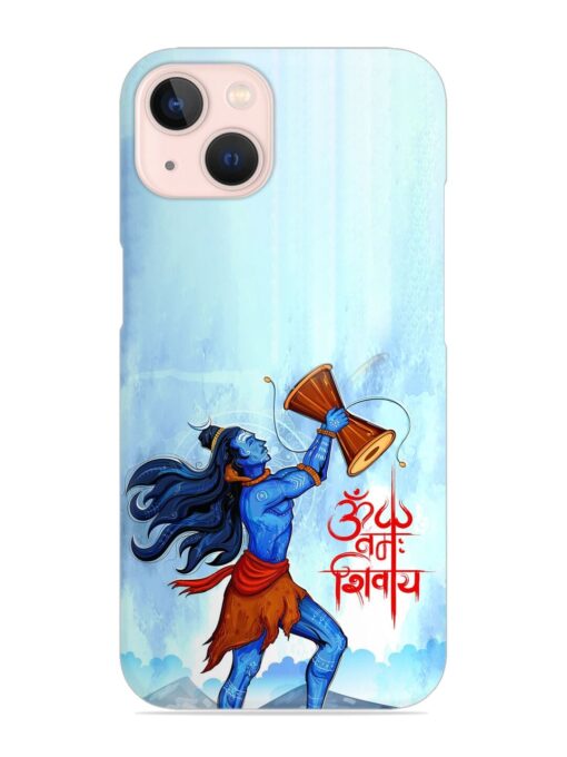 Illustration Lord Shiva Snap Case for Apple Iphone 13 Zapvi