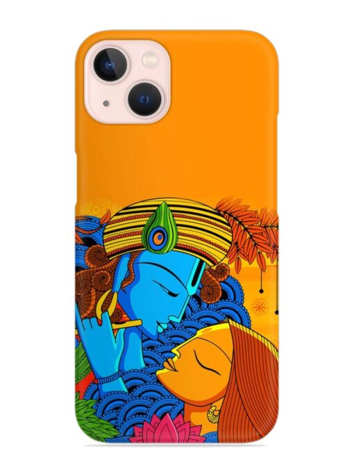 Illustration Hindu Goddess Snap Case for Apple Iphone 13 Zapvi