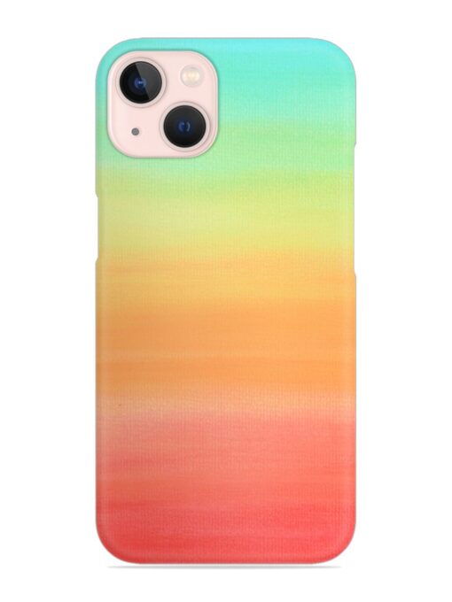 Background Sky Watercolor Snap Case for Apple Iphone 13 Zapvi