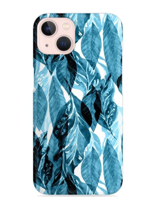 Leaves Pattern Jungle Snap Case for Apple Iphone 13 Zapvi