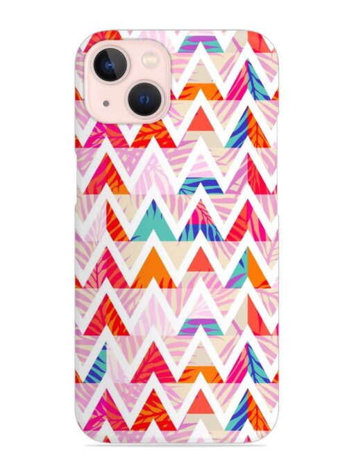 Abstract Triangle Background Snap Case for Apple Iphone 13 Zapvi