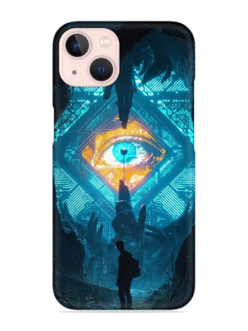 Arcane Eye Snap Case for Apple Iphone 13 Zapvi