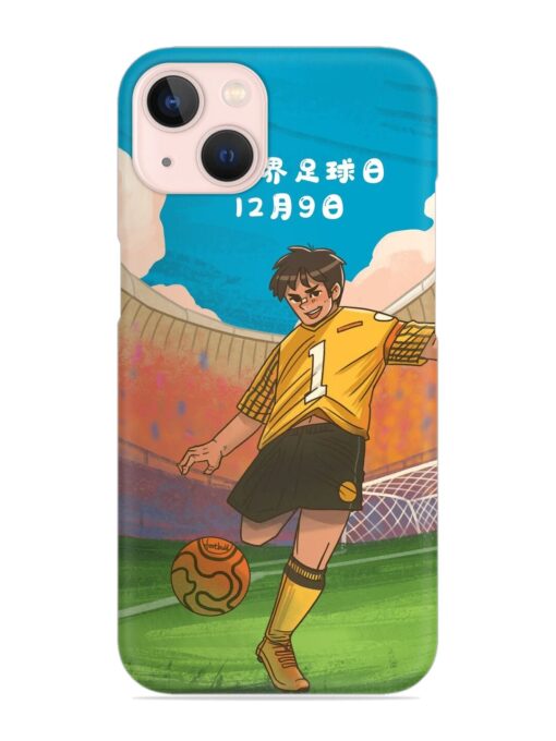 Soccer Kick Snap Case for Apple Iphone 13 Zapvi