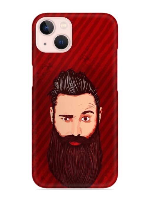 Beardo Man Snap Case for Apple Iphone 13 Mini Zapvi