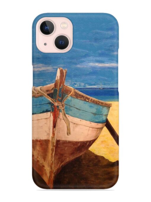 Canvas Painting Snap Case for Apple Iphone 13 Mini Zapvi