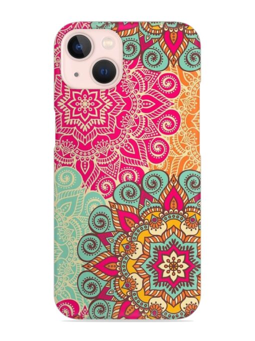 Mandala Seamless Snap Case for Apple Iphone 13 Mini Zapvi