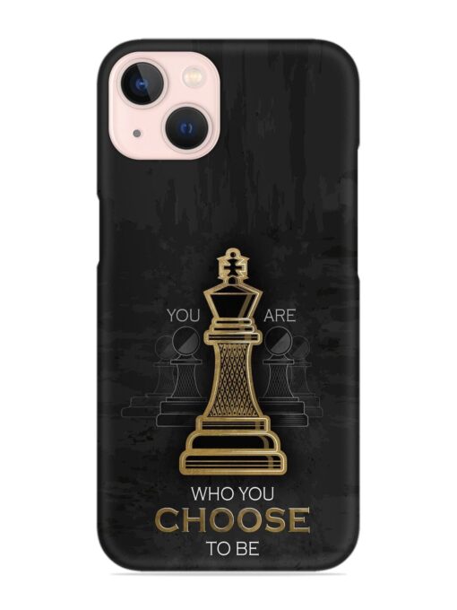 You Are Who Choose To Be Snap Case for Apple Iphone 13 Mini Zapvi