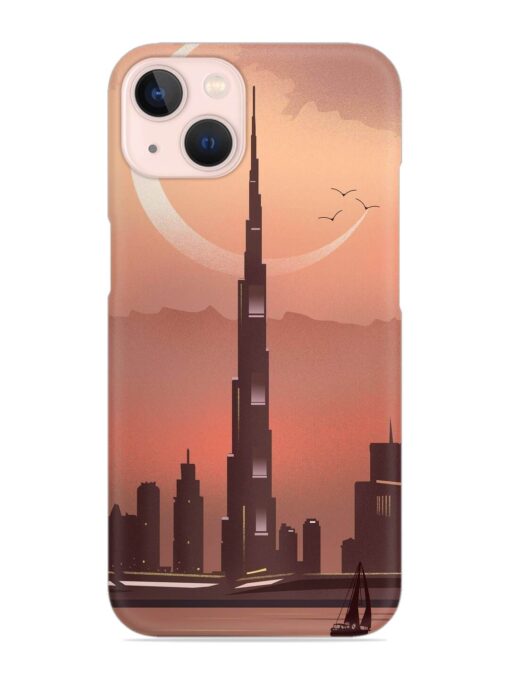 Landmark Burj Khalifa Snap Case for Apple Iphone 13 Mini Zapvi