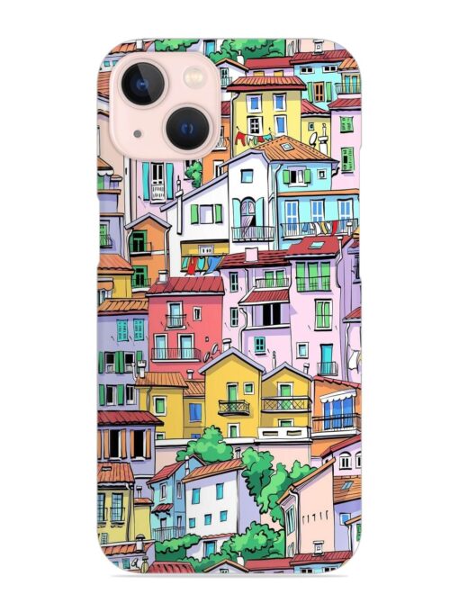 Europe Old Town Snap Case for Apple Iphone 13 Mini Zapvi