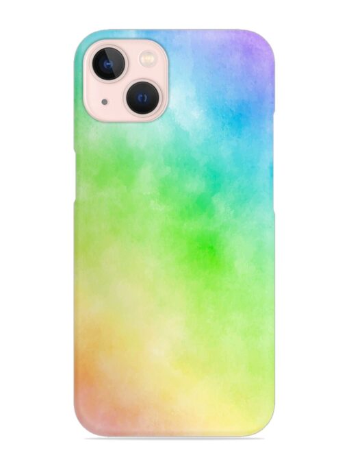 Watercolor Mixture Snap Case for Apple Iphone 13 Mini Zapvi