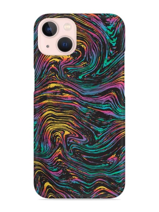 Abstract Liquid Colors Snap Case for Apple Iphone 13 Mini Zapvi