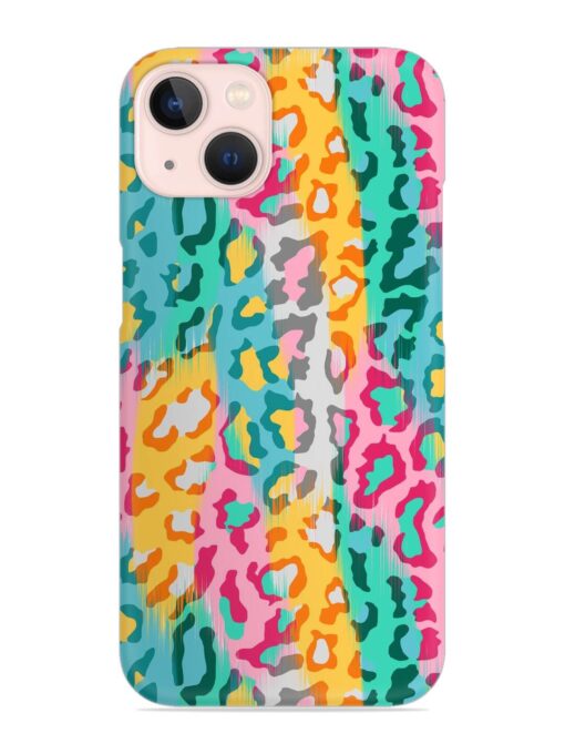 Seamless Vector Colorful Snap Case for Apple Iphone 13 Mini Zapvi