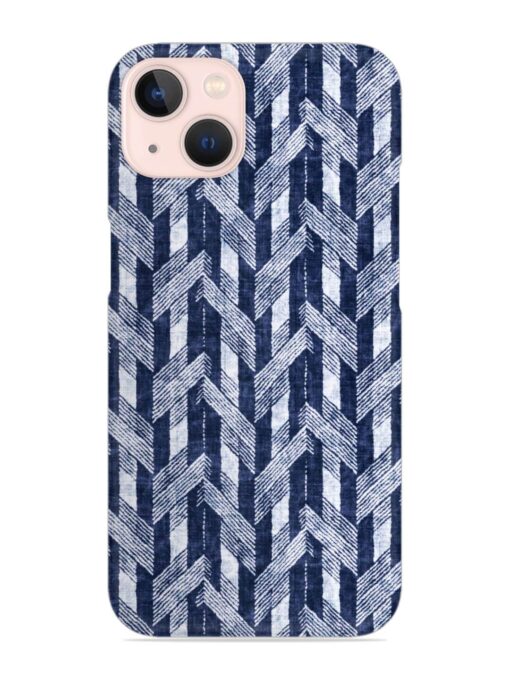 Abstract Herringbone Motif Snap Case for Apple Iphone 13 Mini Zapvi