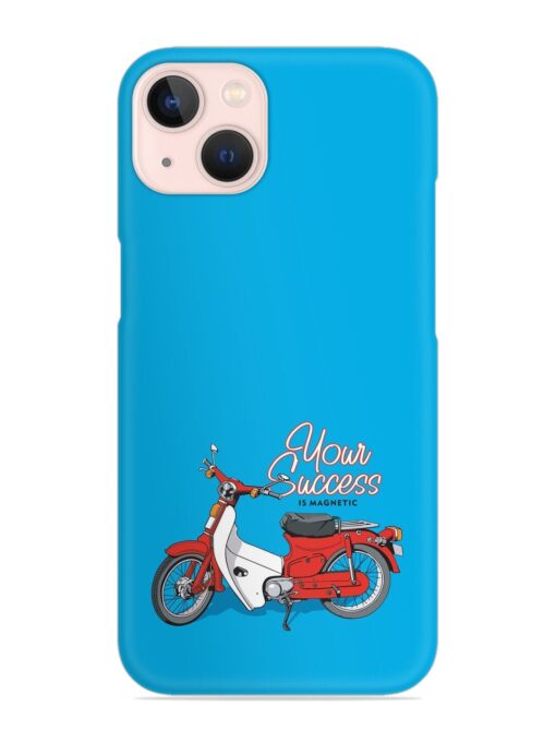 Motorcycles Image Vector Snap Case for Apple Iphone 13 Mini Zapvi