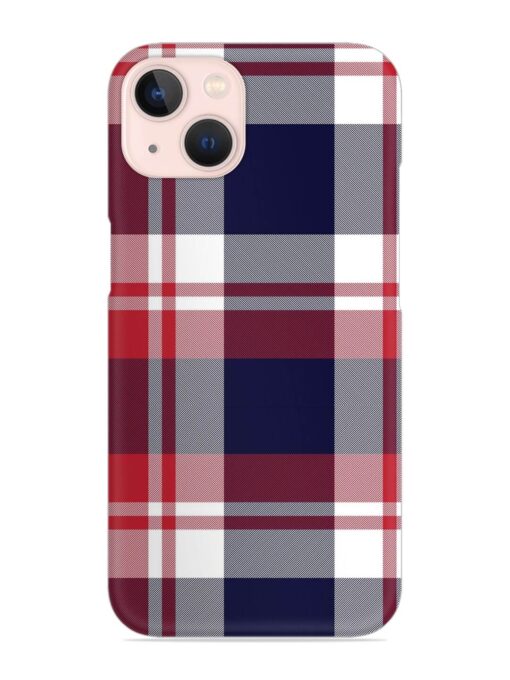 Classic Plaid Tartan Snap Case for Apple Iphone 13 Mini Zapvi