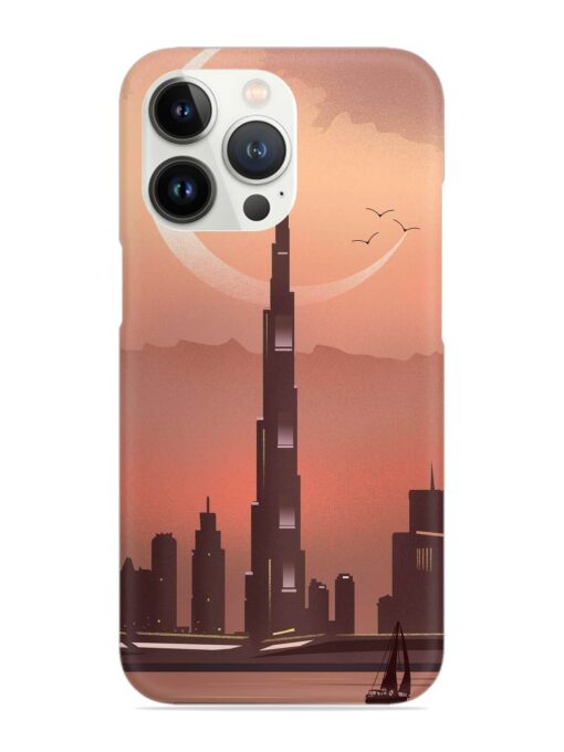 Landmark Burj Khalifa Snap Case for Apple Iphone 13 Pro Max Zapvi