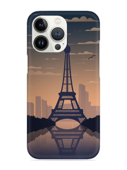 France Paris Eiffel Tower Gradient Snap Case for Apple Iphone 13 Pro Max Zapvi