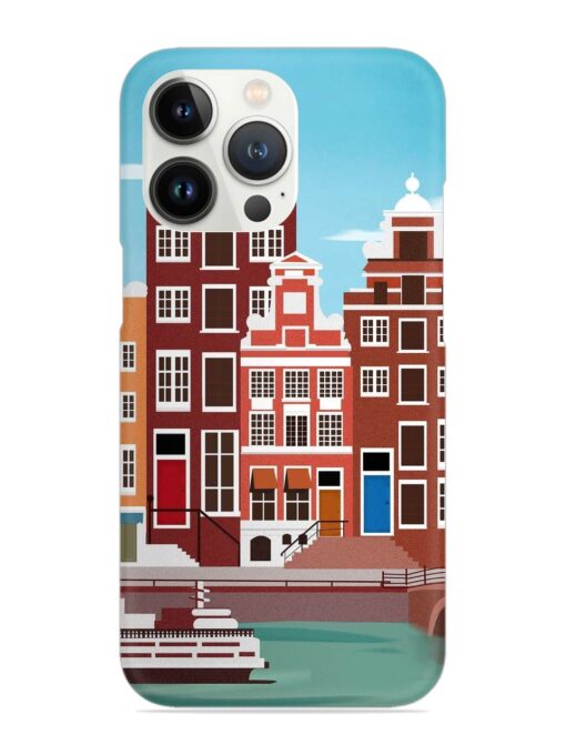 Scenery Architecture Amsterdam Landscape Snap Case for Apple Iphone 13 Pro Max Zapvi