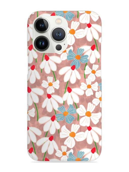 Abstract Petal Flowers Snap Case for Apple Iphone 13 Pro Max Zapvi