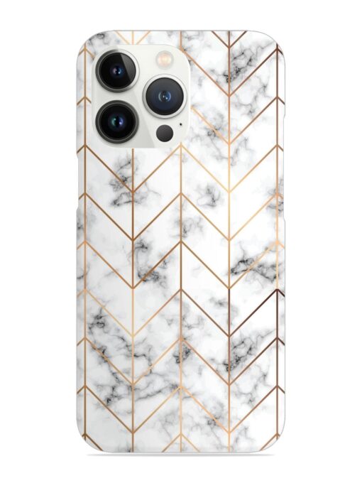 Vector Marble Texture Snap Case for Apple Iphone 13 Pro Max Zapvi