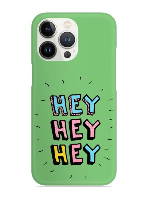 Hey Vector Cartoon Snap Case for Apple Iphone 13 Pro Max Zapvi