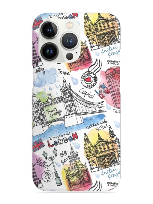 Vector London Landmark Snap Case for Apple Iphone 13 Pro Max Zapvi