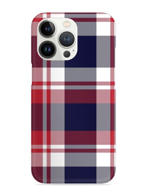 Classic Plaid Tartan Snap Case for Apple Iphone 13 Pro Max Zapvi