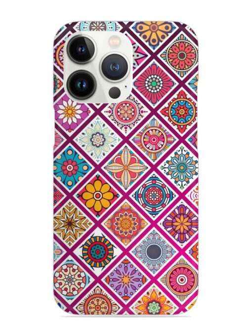 Seamless Tile Pattern Snap Case for Apple Iphone 13 Pro Max Zapvi