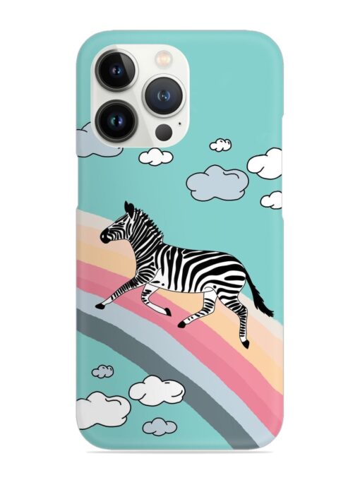 Running Zebra Snap Case for Apple Iphone 13 Pro Max Zapvi