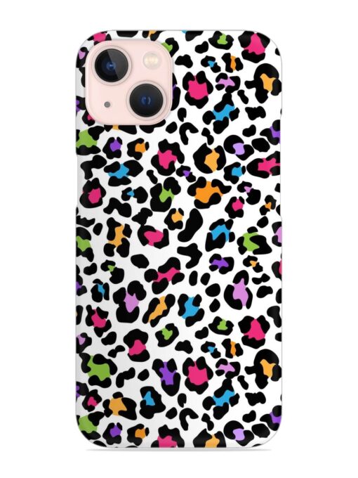 Seamless Leopard Pattern Snap Case for Apple Iphone 14 Zapvi