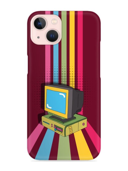 Desktop Clipart Vector Snap Case for Apple Iphone 14 Zapvi