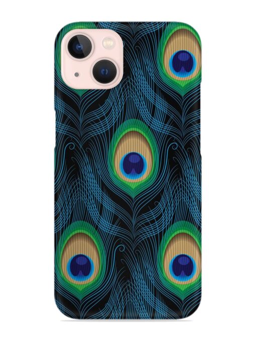 Seamless Pattern Peacock Snap Case for Apple Iphone 14 Plus Zapvi