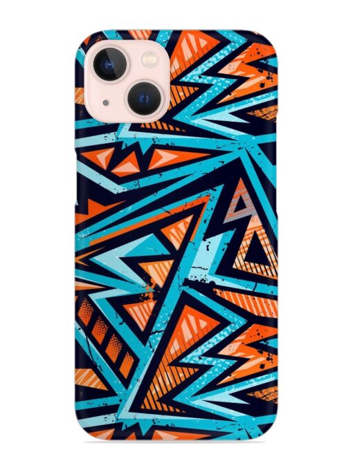 Abstract Seamless Grunge Snap Case for Apple Iphone 14 Plus Zapvi