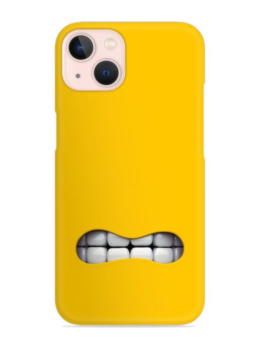 Mouth Character On Snap Case for Apple Iphone 14 Plus Zapvi