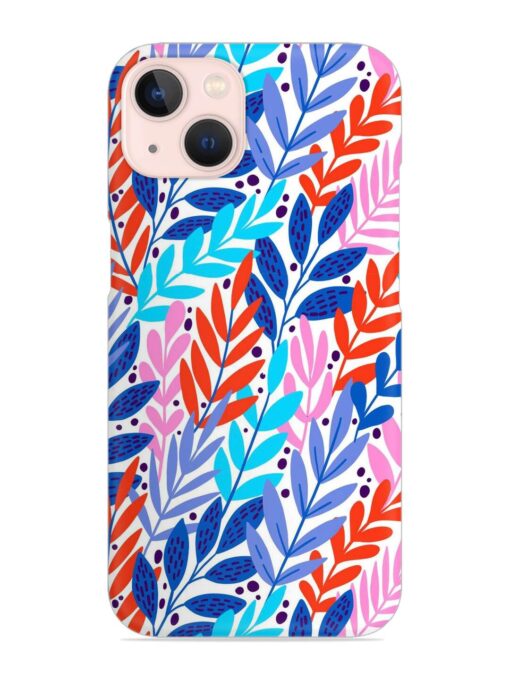 Bright Floral Tropical Snap Case for Apple Iphone 14 Plus Zapvi