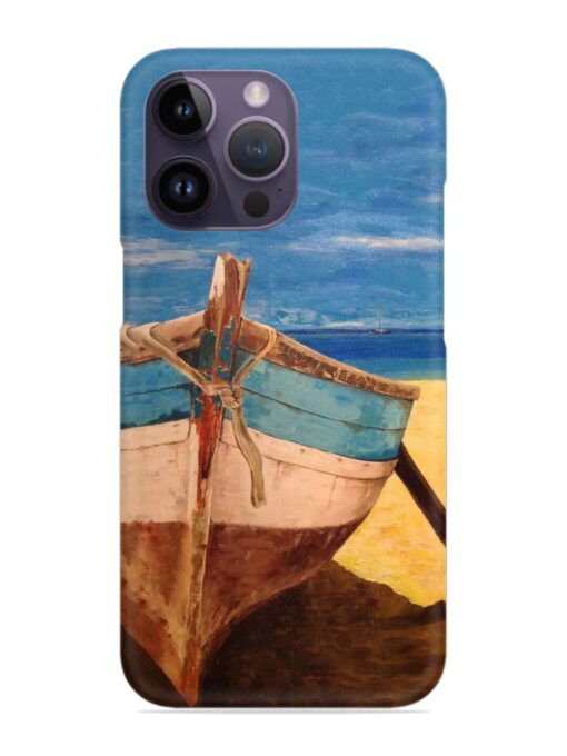 Canvas Painting Snap Case for Apple Iphone 14 Pro Zapvi