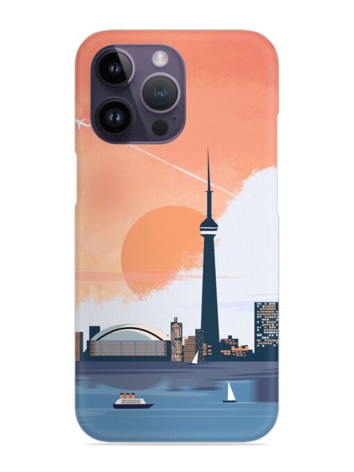 Toronto Canada Snap Case for Apple Iphone 14 Pro Zapvi