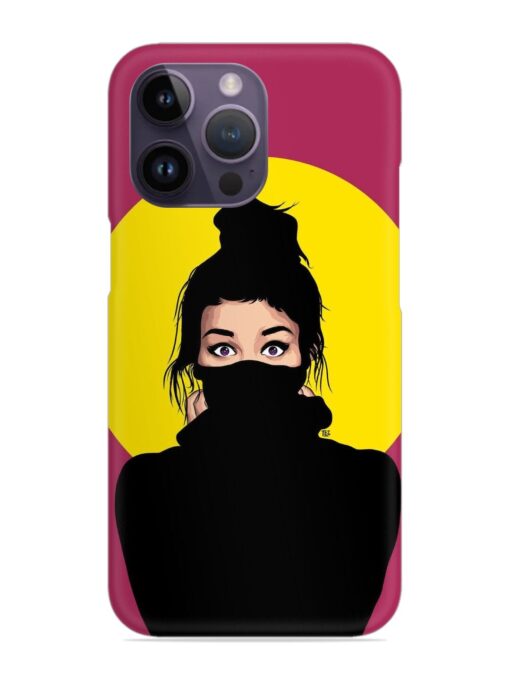 Girly Vector Snap Case for Apple Iphone 14 Pro Zapvi